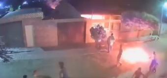 Homem incendeia caminhonete em garagem de residncia em Ibotirama