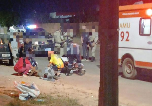 Homem  esfaqueado no trax ao tentar proteger a irm durante discusso com cunhado em Lus Eduardo Magalhes