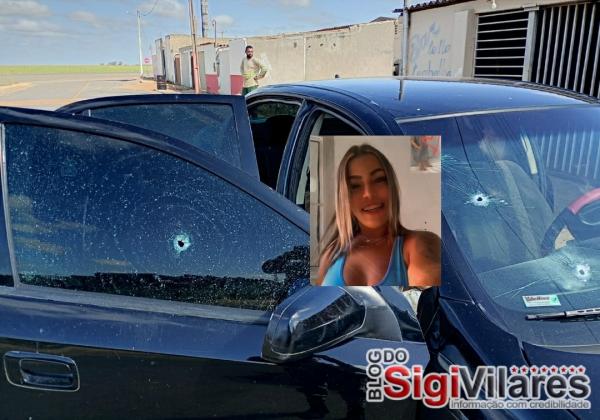 Mulher  morta a tiros dentro de carro em Roda Velha; acompanhante fica ferido